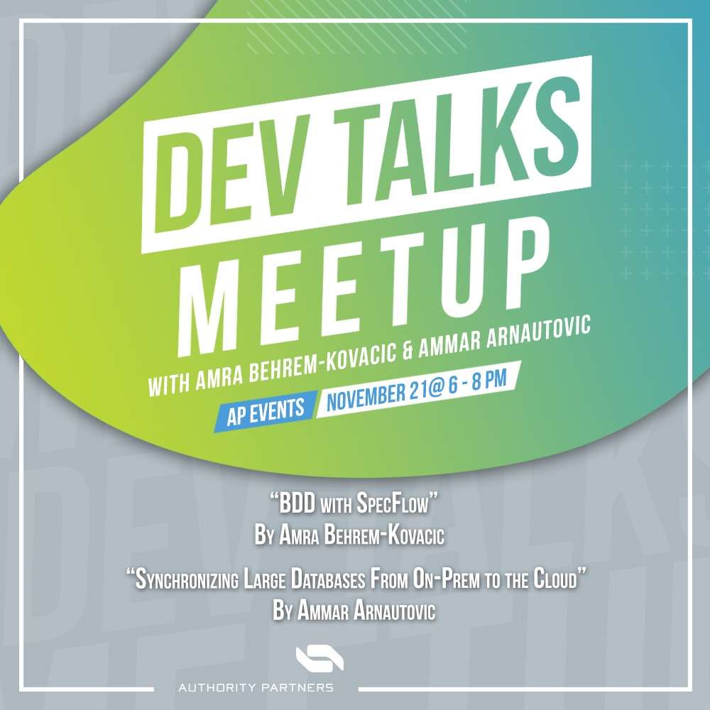 DEV Talks Meetup 3