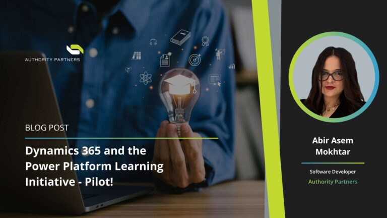 Dynamics 365 and the Power Platform Learning Initiative, Pilot Image