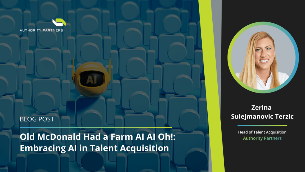 Old McDonald Had a Farm AI AI Oh!: Embracing AI in Talent Acquisition - Image