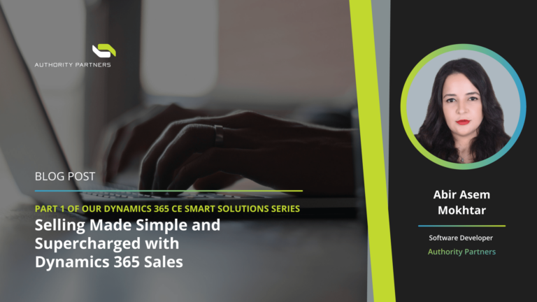 Selling Made Simple and Supercharged with Dynamics 365 Sales Blog Image